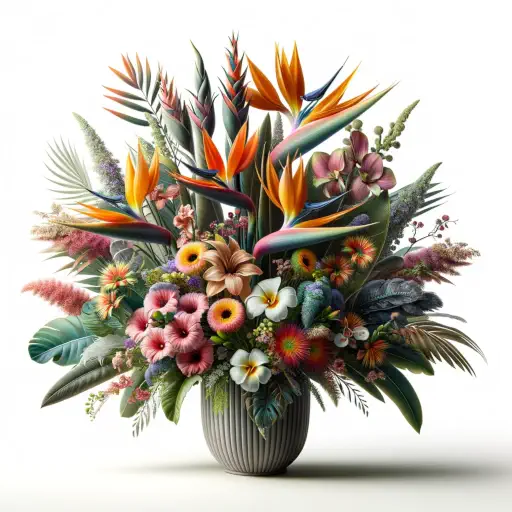 arreglo flores exóticas