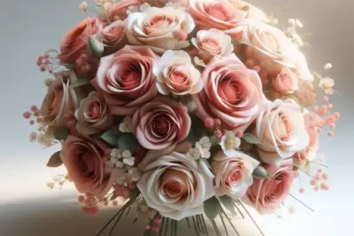 arreglos florales con rosas